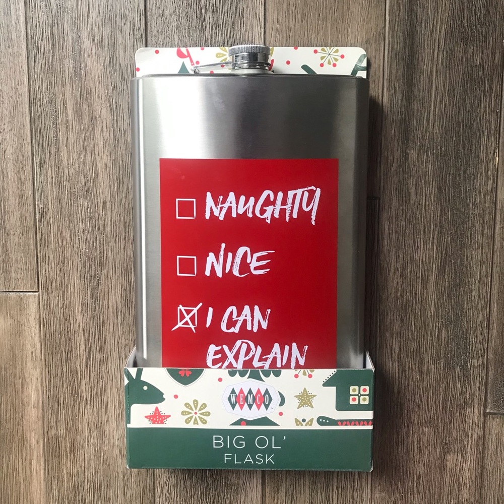 Brand New HUGE Flask Gag Gift